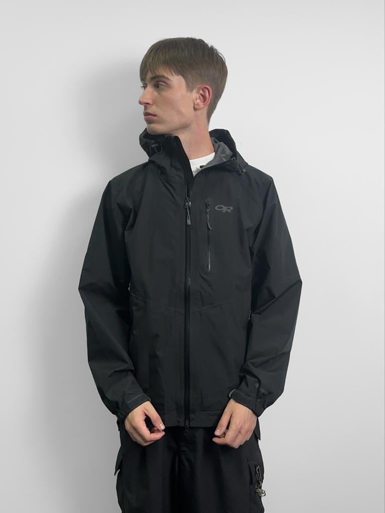 Outdoor Research Foray Gore-Tex Jas Zwart Heren Waterdicht, Ophalen of Verzenden, Nieuw, Maat 48/50 (M), Zwart