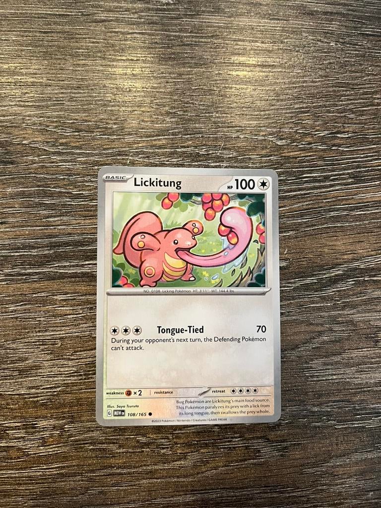 Lickitung MEW 108/165, Ophalen of Verzenden, Zo goed als nieuw
