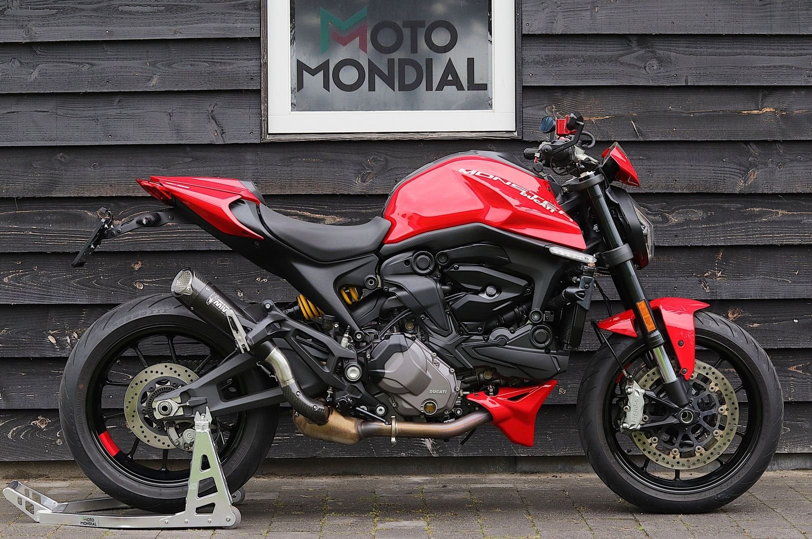 DUCATI MONSTER + (bj 2022) Mivv, Motoren, Motoren | Ducati, Bedrijf, Naked bike, 2 cilinders