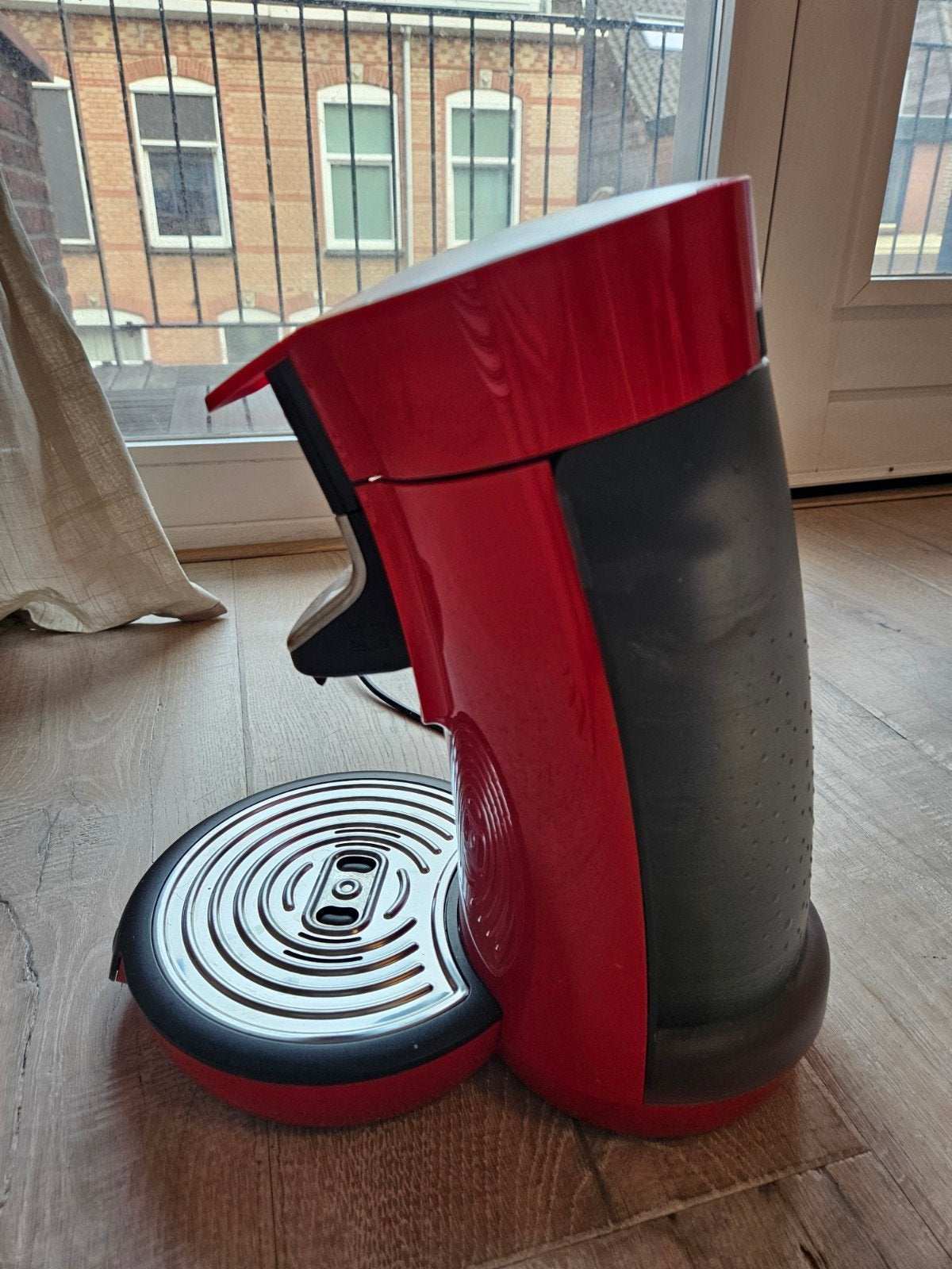 Philips Senseo Original HD6554/80 Koffiezetapparaat Rood, Ophalen, Koffiepads en cups, Koffiemachine, Zo goed als nieuw