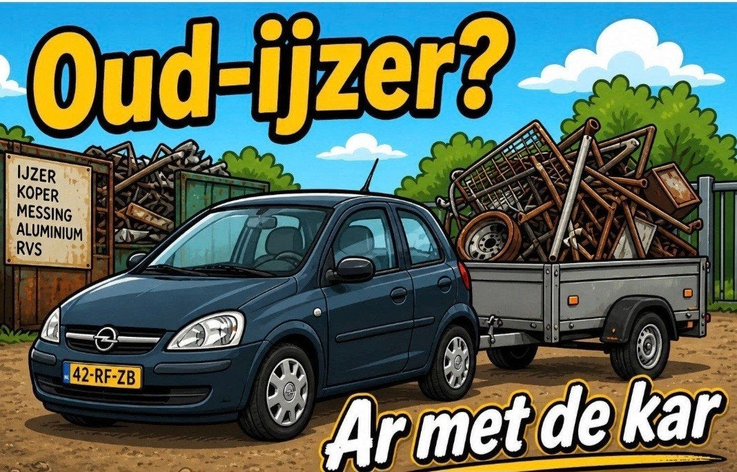 gezocht gratis oud-ijzer gratis opgehaald, Ophalen, Gebruikt