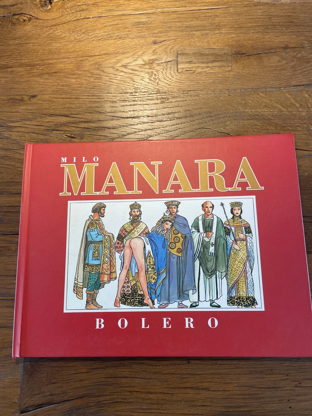 Milo Manara - Bolero - Kunstboek/Stripboek, Eén stripboek, Verzenden, Zo goed als nieuw