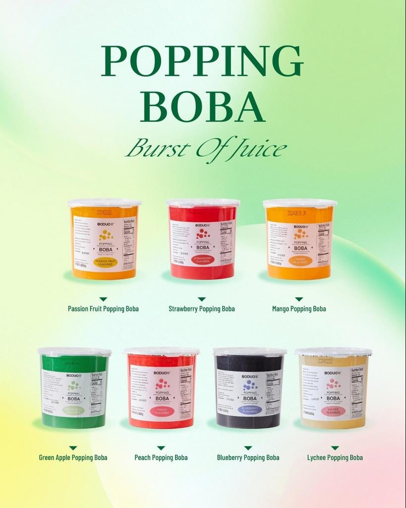 Popping Boba – Fruitige bubbels voor jouw bubble tea!, Ophalen of Verzenden