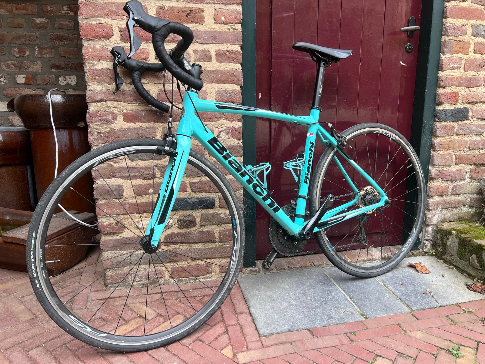 Bianchi Via Nirone 7 racefiets Shimano 105 - Zo goed als nie, Velgrem, Aluminium, 49 tot 53 cm, Zo goed als nieuw