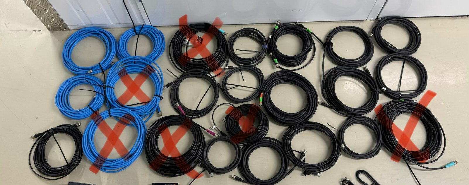 17 Professionele SDI/BNC Videokabels - Diverse Lengtes, Audio, Tv en Foto, Audiokabels en Televisiekabels, Ophalen of Verzenden