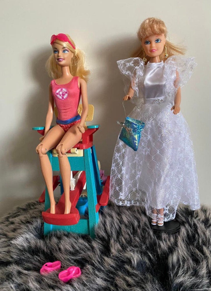 Barbie / barbie’s 2 stuks, Kinderen en Baby's, Verzenden, Zo goed als nieuw, Barbie