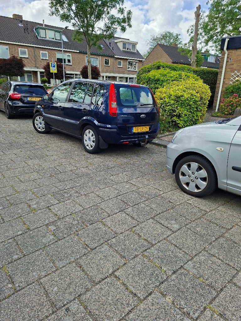 Ford Fusion 1.4 16V 2003 Blauw, Auto's, Ford, Voorwielaandrijving, 40 €/maand, Blauw, Origineel Nederlands