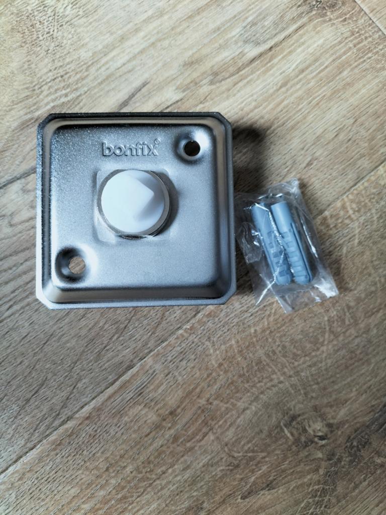 Bonfix muurplaat met messing aansluiting, Ophalen of Verzenden