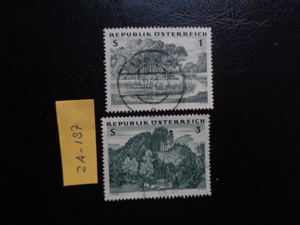 oostenrijk - bossen (1962 (za-187), Ophalen of Verzenden, Gestempeld