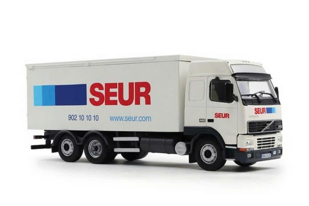 Volvo FH12 2001 SEUR schaal 1/43 camion autobus # 85, Verzenden, Nieuw, Bus of Vrachtwagen, Overige merken