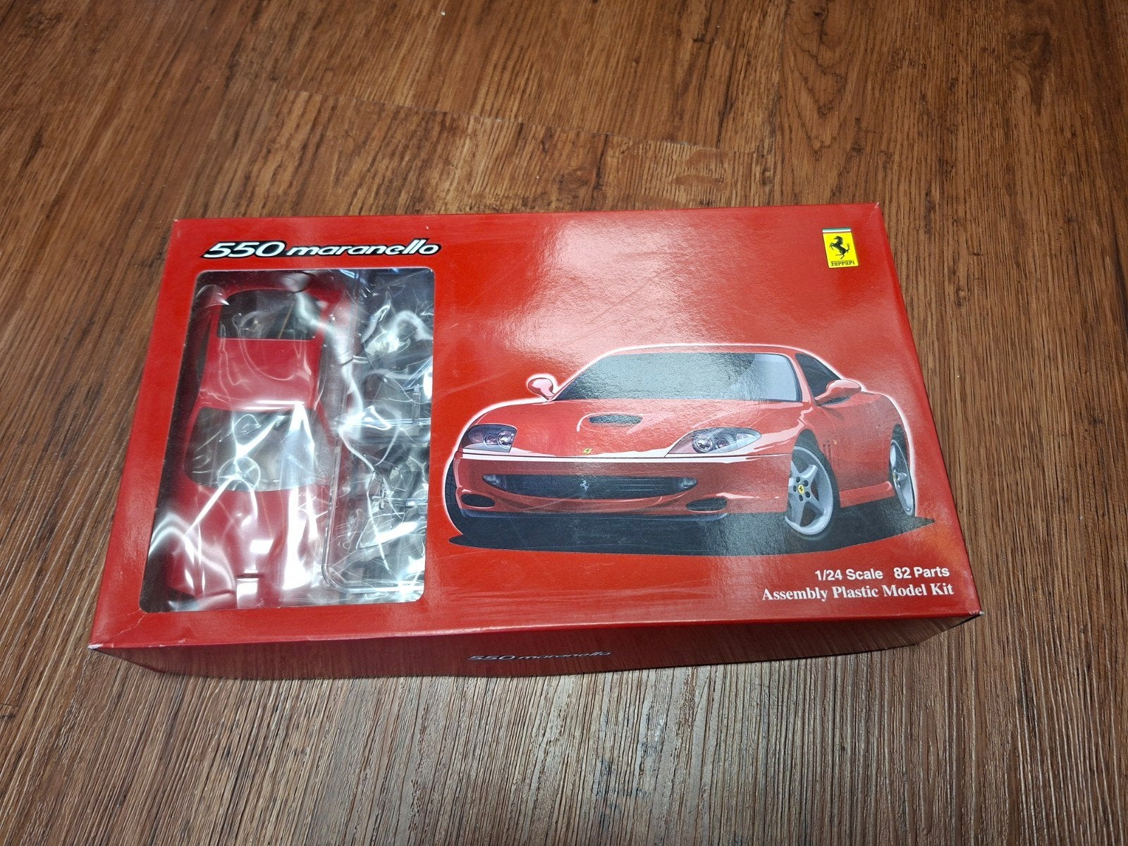 Ferrari 550 Maranello 1/24 Bouwdoos Fujimi, Ophalen of Verzenden, Groter dan 1:32, Auto