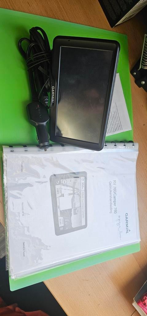 Garmin RV 760 Camper/Caravan Navigatiesysteem, Ophalen of Verzenden, Gebruikt