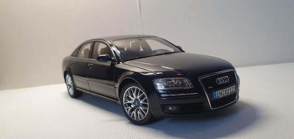 Kyosho Audi A8 4,2 TDI 2005 Dealer edition, Ophalen of Verzenden, Zo goed als nieuw, Auto, Kyosho