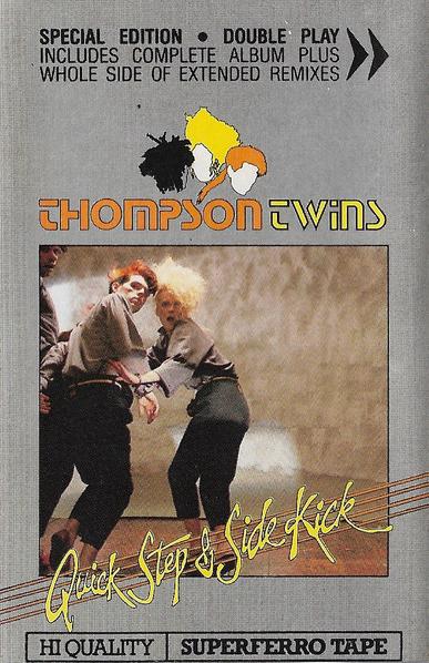 Thompson Twins muziek cassette Quick step side kick, Gebruikt, Ducoso, 1 bandje, Ophalen of Verzenden
