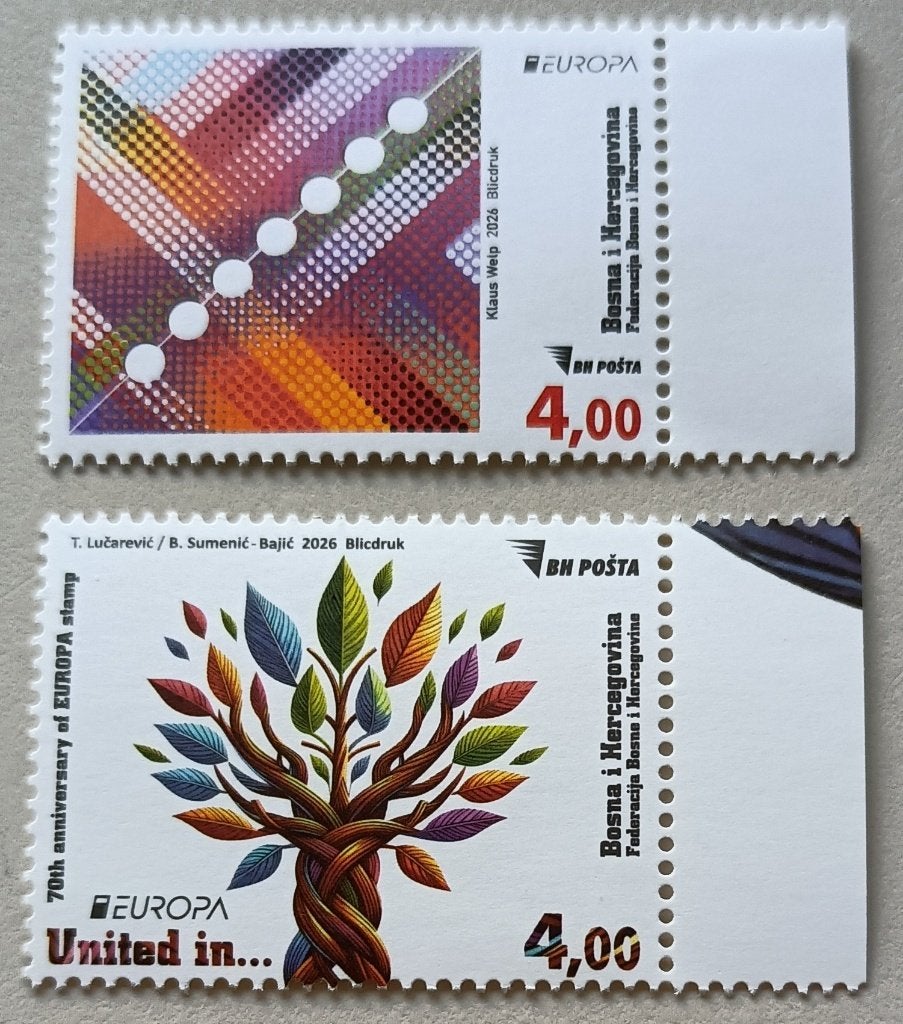 Bosnie Herz-Bosnia Herz 2026 cept, Ophalen of Verzenden, Overige landen, Postfris