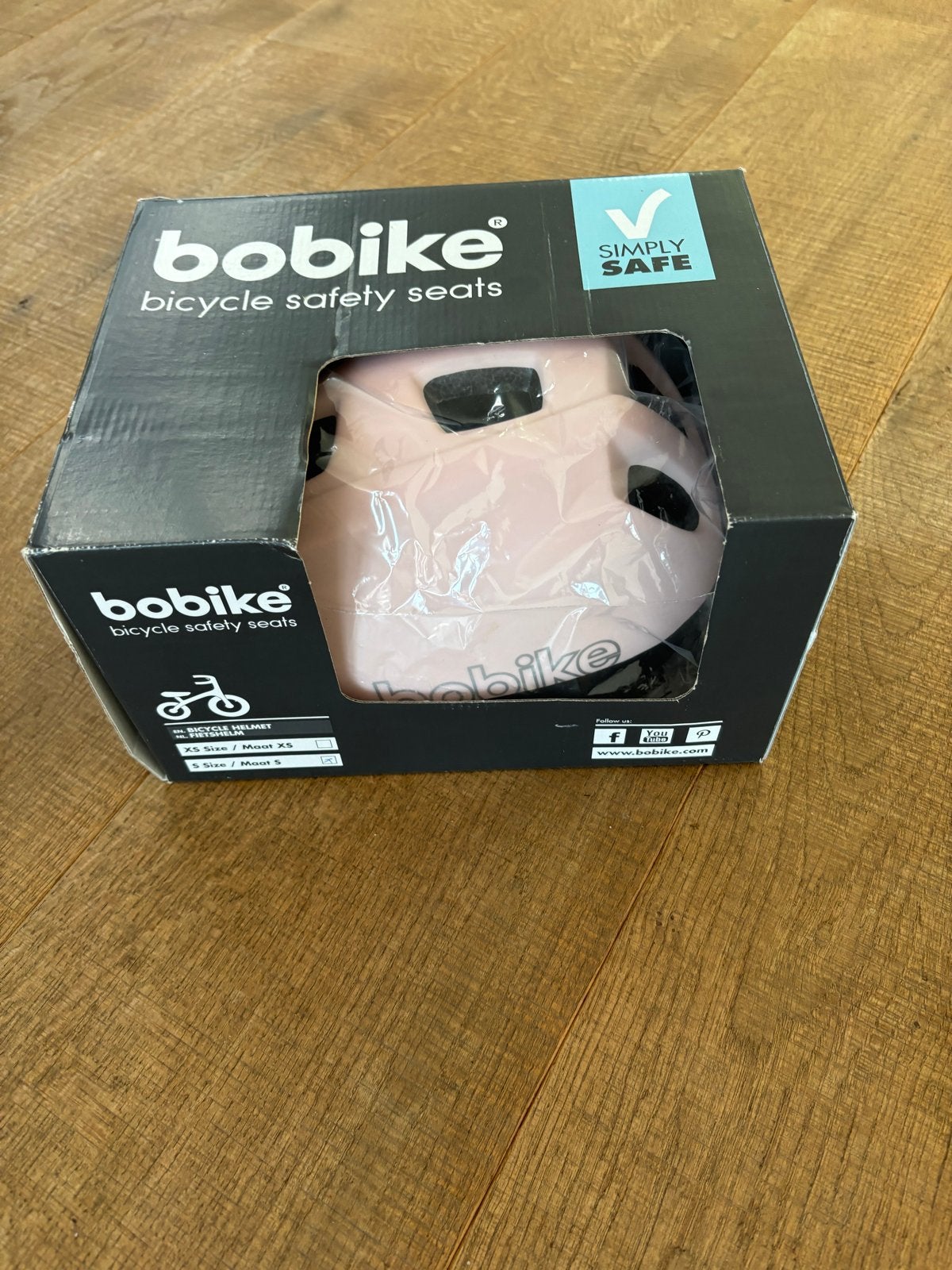 Bobike fietshelm - Roze - Maat S, Ophalen, Nieuw, S, Jongen of Meisje