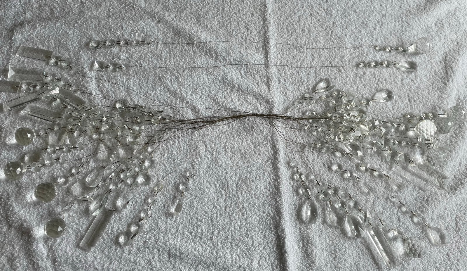 Gratis Kristallen Glas Hangers Decoratief/Creatief, Antiek en Kunst, Ophalen