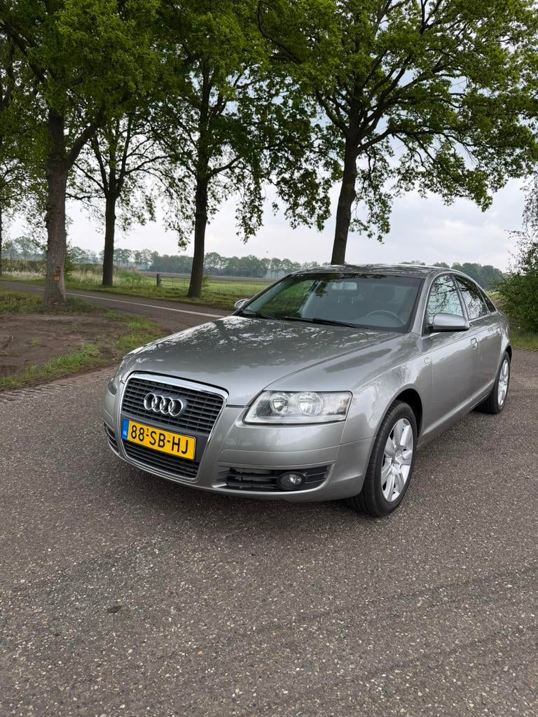 Audi A6 limosine 2.0 Tfsi 125KW 2005 Grijs, Auto's, Audi, Voorwielaandrijving, 4 cilinders, 1984 cc, Origineel Nederlands