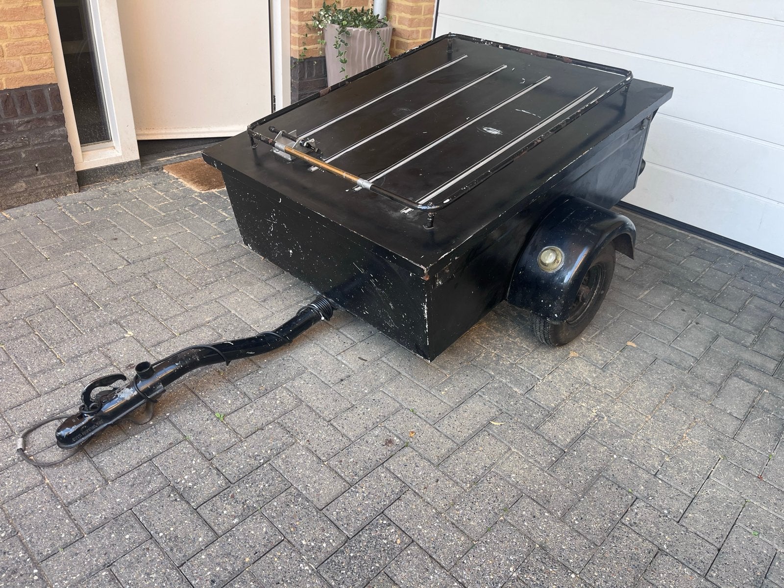Aanhangwagen, Bagageaanhanger, vakantieaanhanger, Ophalen