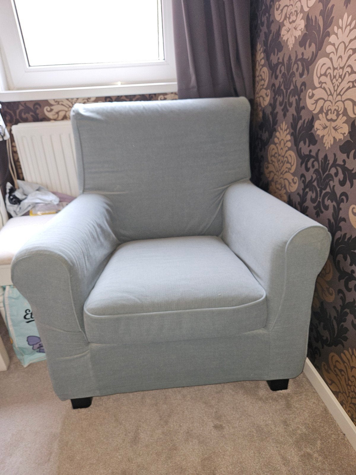 Ikea Ektorp fauteuils, Ophalen, 125 tot 150 cm, Zo goed als nieuw, 75 tot 100 cm
