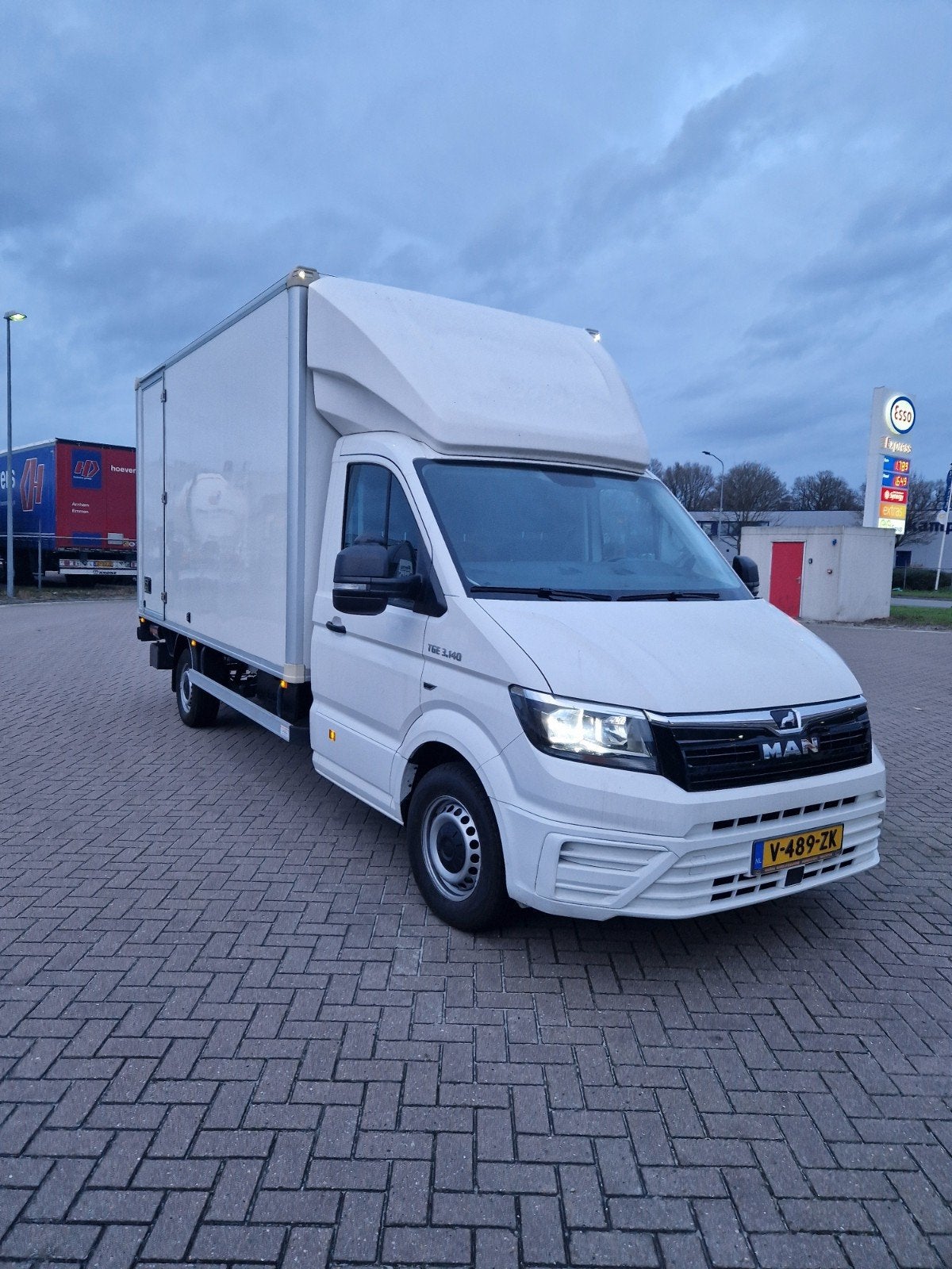 MAN TGE Bakwagen 3.140, Auto's, Voorwielaandrijving, 2830 kg, 4 cilinders, Wit