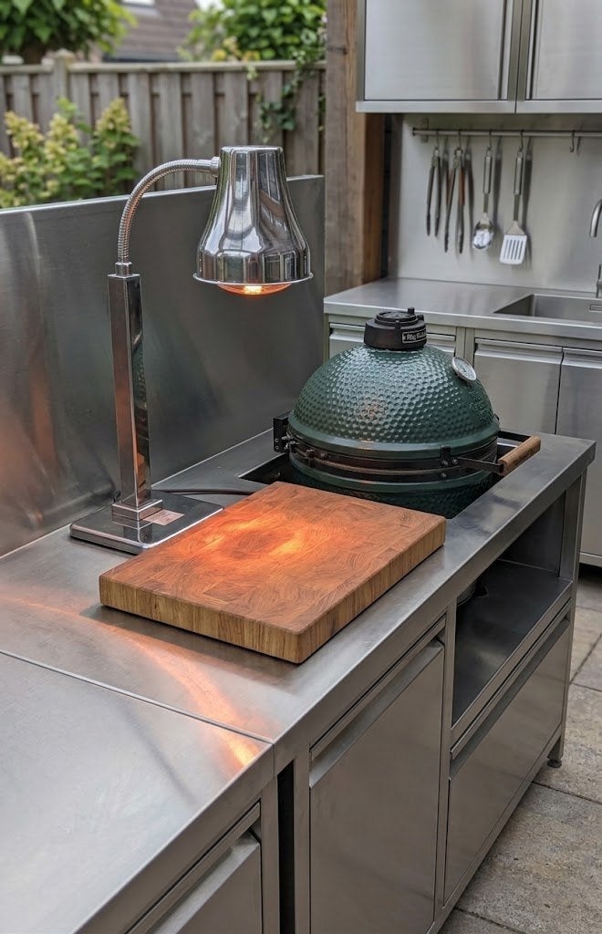 Professionele Lacor Infrarood Warmtelamp RVS 275W / Horeca, Ophalen of Verzenden, Nieuw