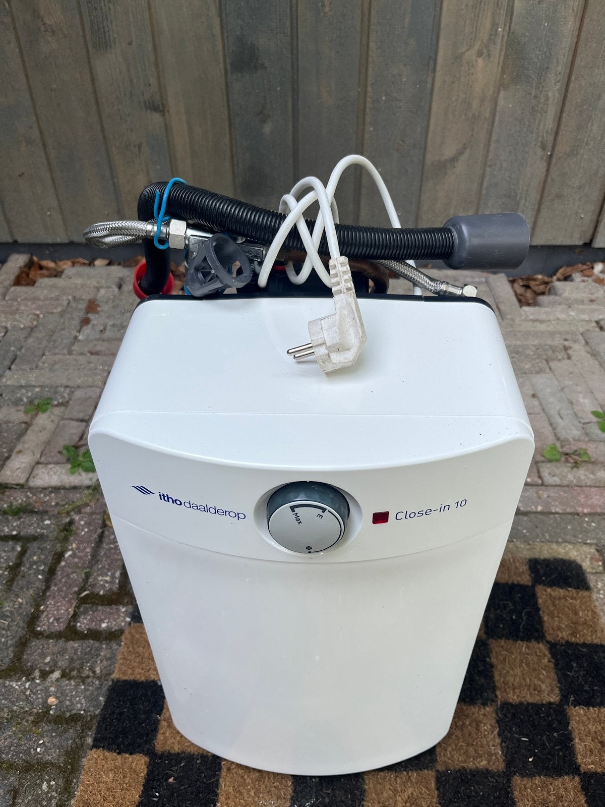 Daalderop boiler, compleet, Ophalen, Boiler, Zo goed als nieuw, Minder dan 20 liter