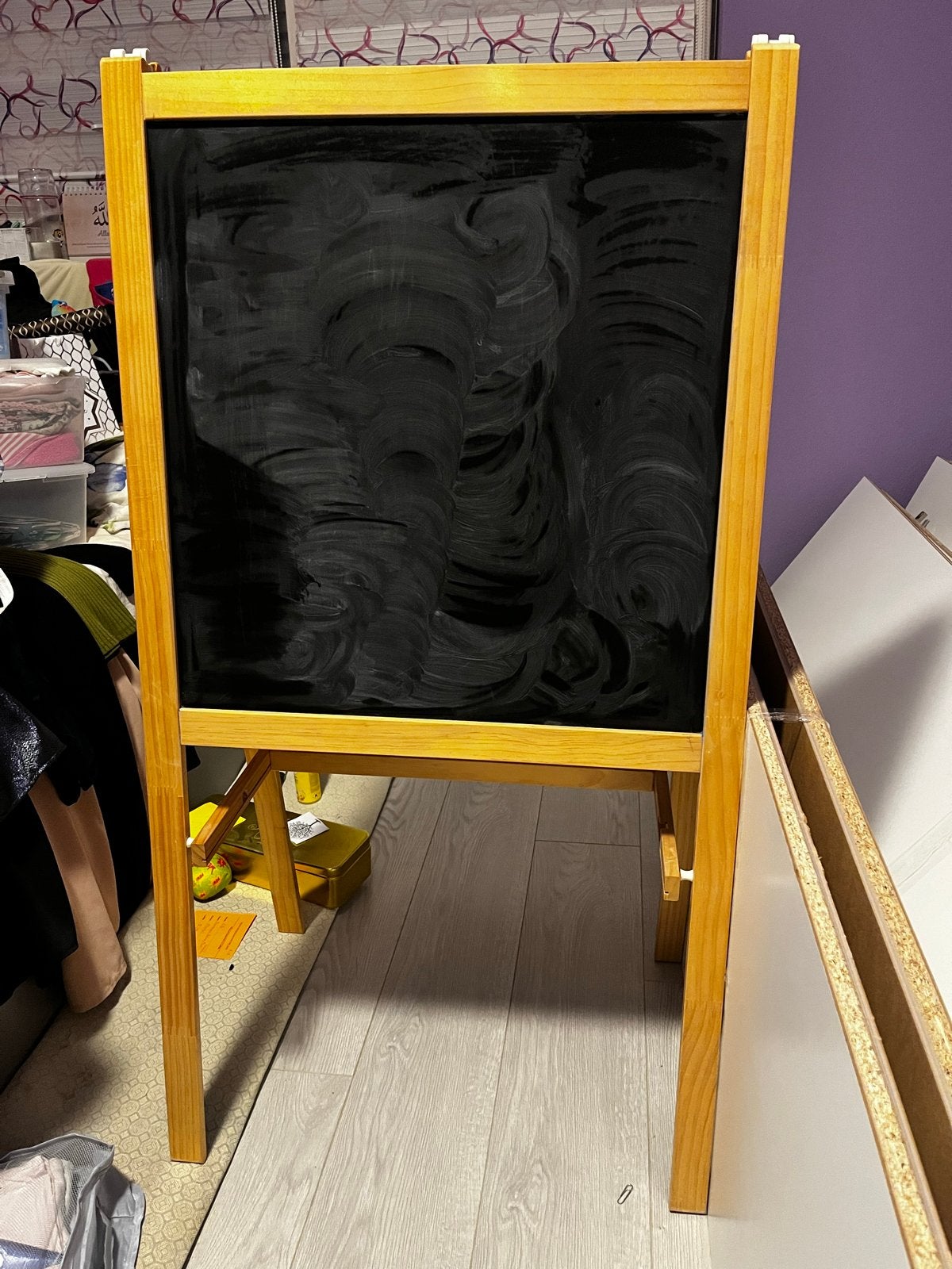 IKEA MÅLA Tekenbord/Whiteboard met stiften, Ophalen, Gebruikt, Knutselen