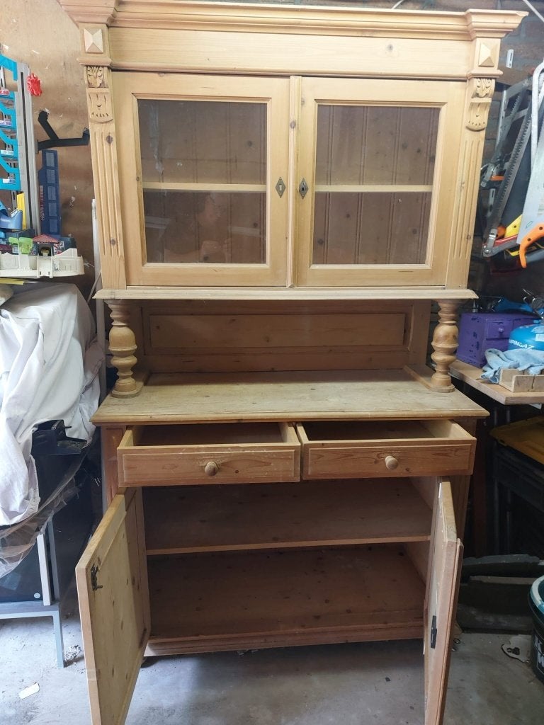 Houten kast, Ophalen, Gebruikt, 150 tot 200 cm, 50 tot 75 cm