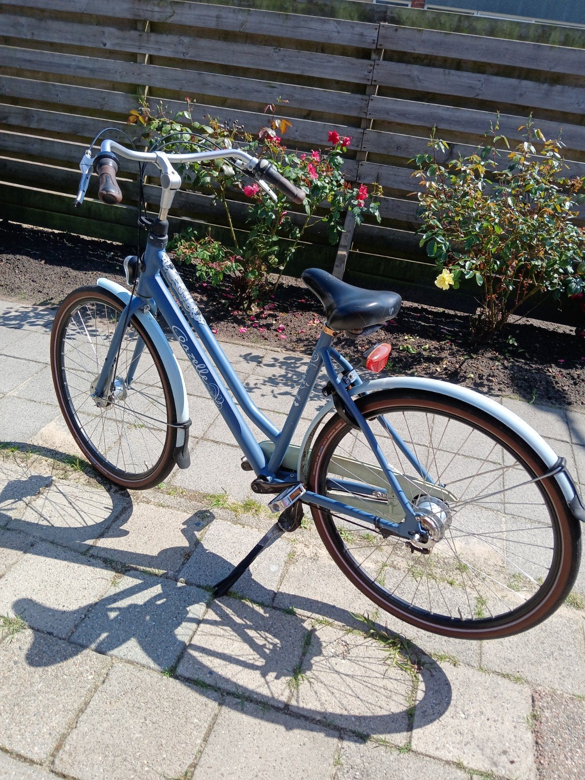 Gazelle Damesfiets - Zo goed als nieuw, Fietsen en Brommers, Fietsen | Dames | Damesfietsen, Ophalen, 53 tot 56 cm, Velgrem, Versnellingen