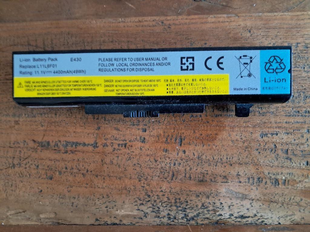 Batterij laptop Lenovo, Computers en Software, Accu's en Batterijen, Ophalen, Nieuw, Lenovo