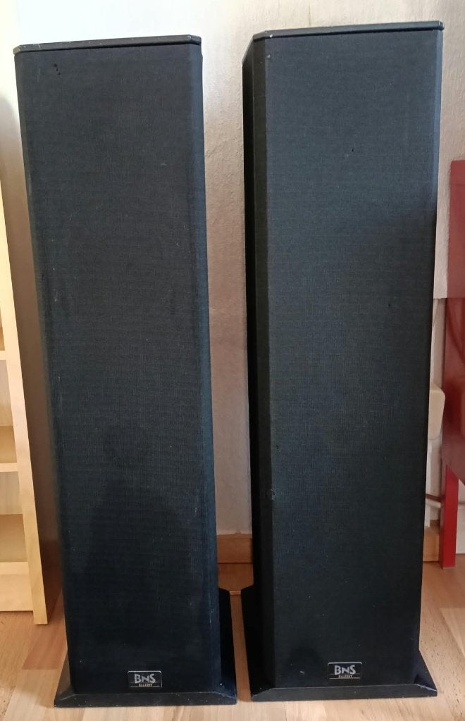 BNS Ellessy One MKII, Vloerstaande luidspreker, Gebruikt, 60 tot 120 watt, Ophalen