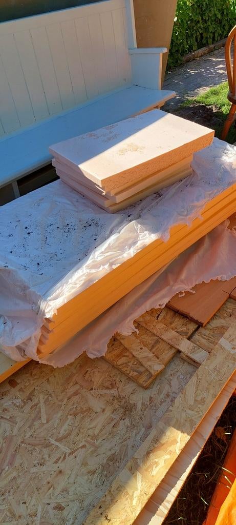 XPS isolatieplaten - 1.25 x 0.60m 5 stuks, Ophalen, Overige materialen, 4 tot 8 cm, Nieuw