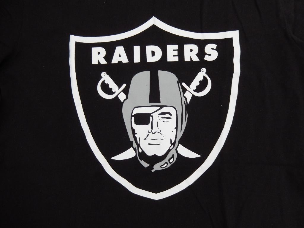 * Nieuw H&M NFL raiders zwart shirt maat 170 *, Kinderen en Baby's, Kinderkleding | Maat 170, Zo goed als nieuw, Jongen of Meisje