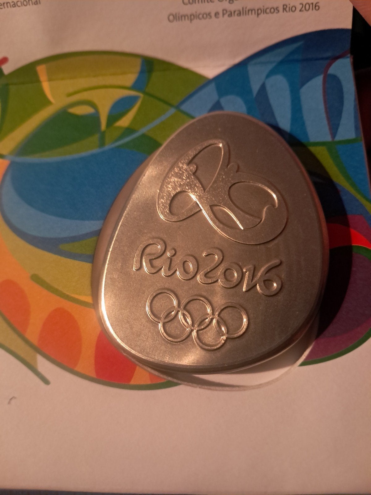 Rio 2016, Postzegels en Munten, Penningen en Medailles, Ophalen of Verzenden, Overige materialen, Buitenland