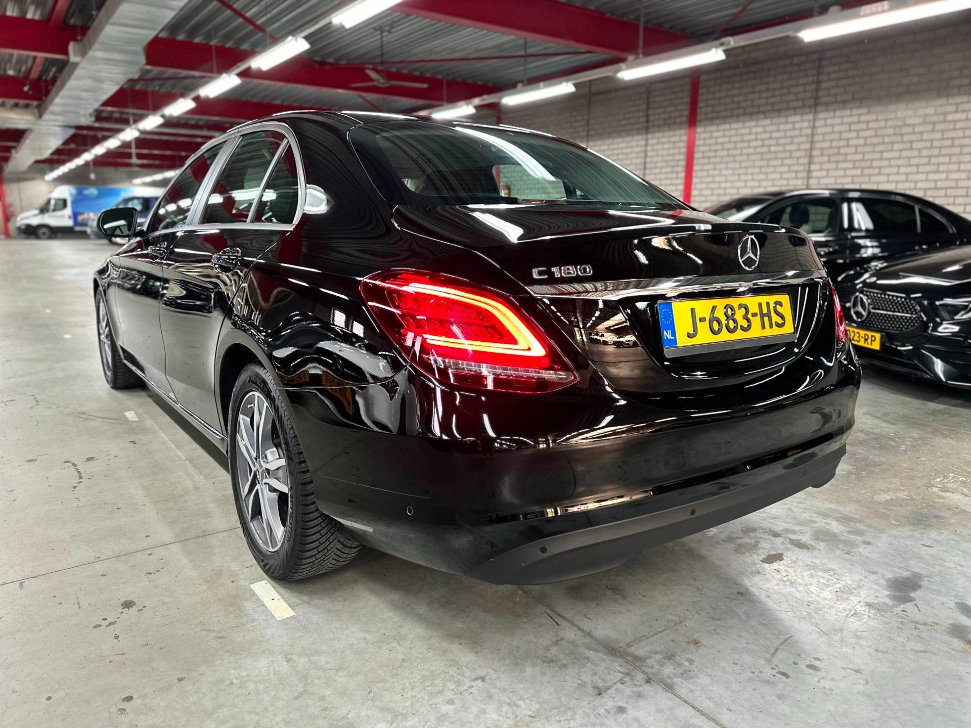 Mercedes-Benz C-klasse 180 Advantage, 1e Eig Dealer onderhou, Auto's, Dealer onderhouden, Zwart, Sedan, C-Klasse