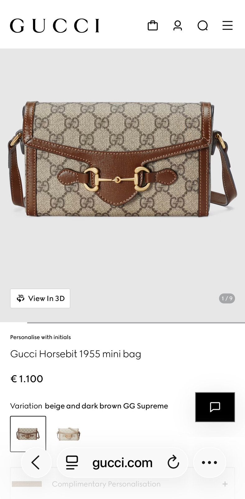 Gucci tas origineel, Ophalen of Verzenden, Zo goed als nieuw, Zwart, Schoudertasje