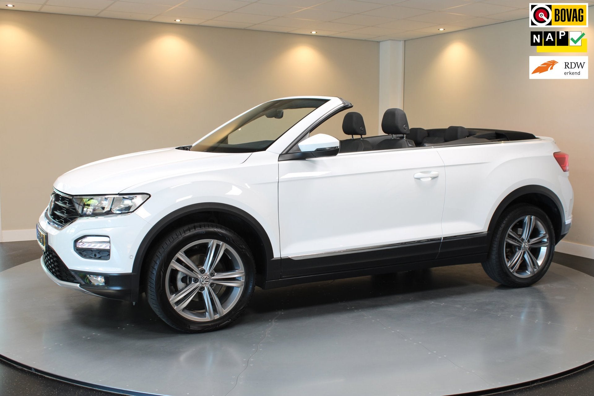 Volkswagen T-Roc Cabrio 1.5 TSI Style *50.000Km!* Dealer OH|, Auto's, Volkswagen, Euro 6, 4 cilinders, Wit, 750 kg