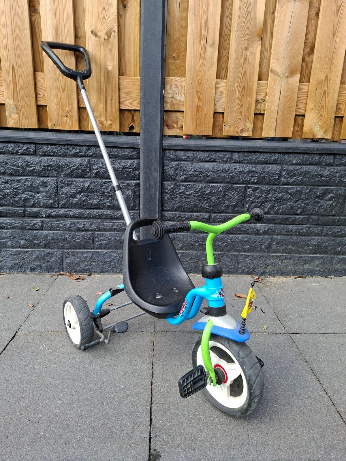 Puky driewieler met duwstang, Fietsen en Brommers, Ophalen of Verzenden, Gebruikt, Puky, Duwstang