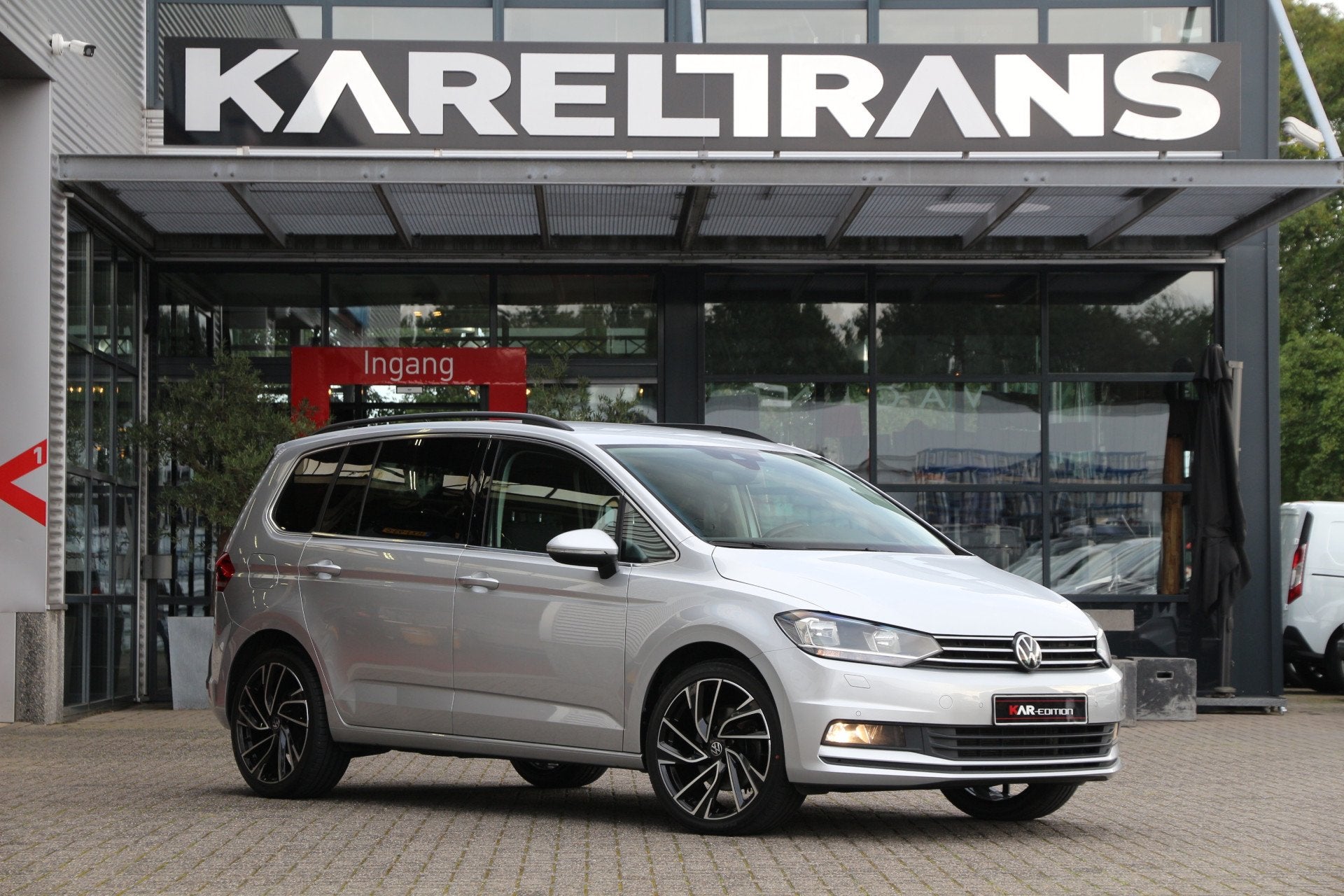 Volkswagen Touran 2.0 TDI 150 | Aut. | Grijs kenteken | Virt, Auto's, Verwarmde buitenspiegels, Stof, Gebruikt, 150 pk