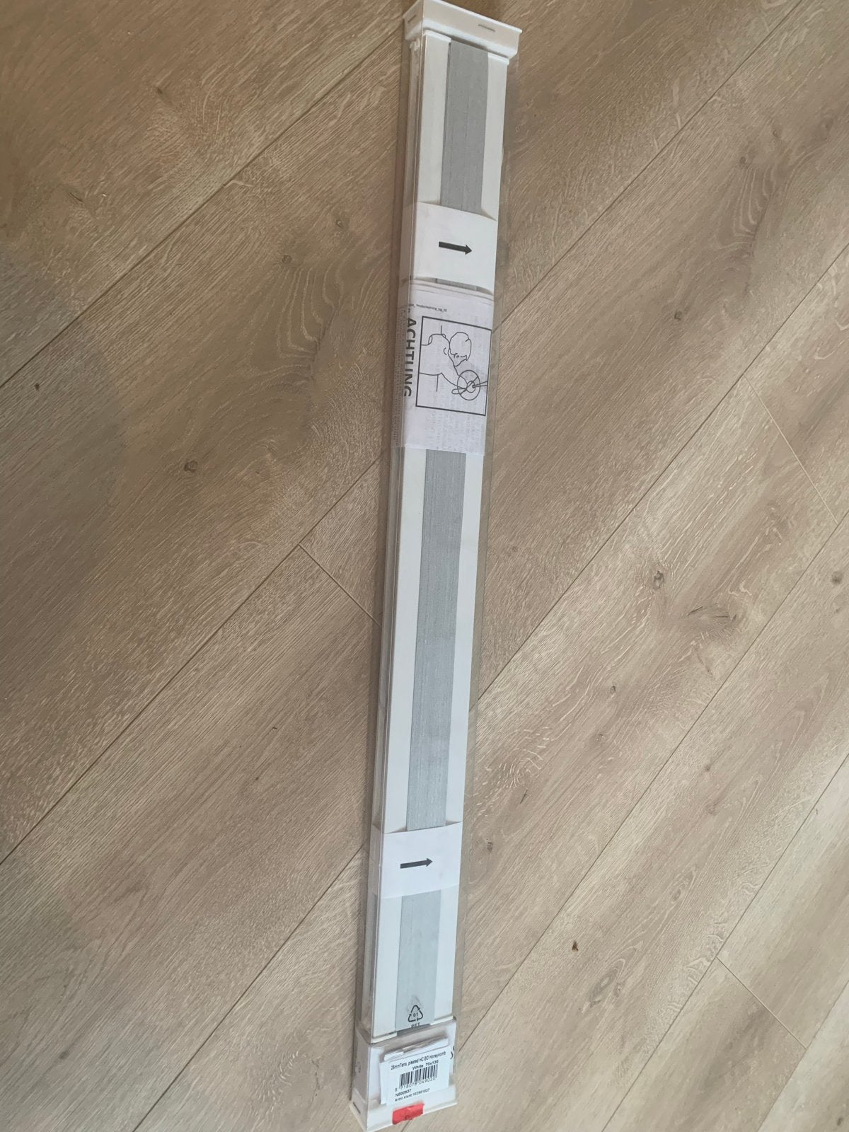 Nieuw Plissé gordijn wit verduisterend 70x130, Verduisterend, Wit, Nieuw, Ophalen of Verzenden