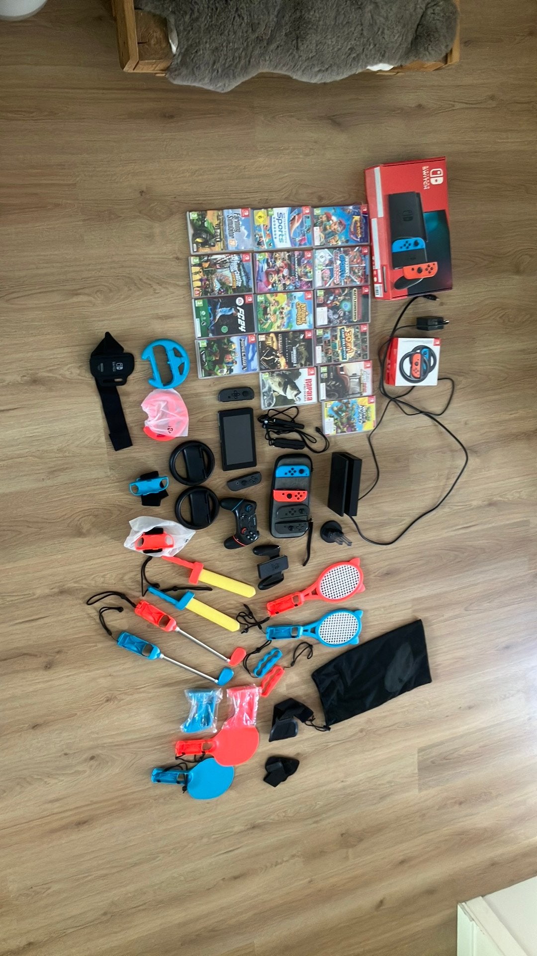 Zeer complete nintendo swich, Ophalen, Overige genres, Zo goed als nieuw, 3 spelers of meer