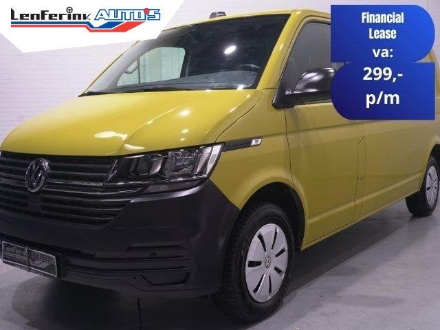 Volkswagen Transporter 2.0 TDI 110 pk L2H1 Airco, Apple Carp, Auto's, Voorwielaandrijving, Stof, Gebruikt, 4 cilinders