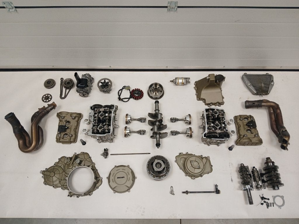 Ducati Panigale V4 motorblok en electronica onderdelen, Ophalen of Verzenden, Gebruikt