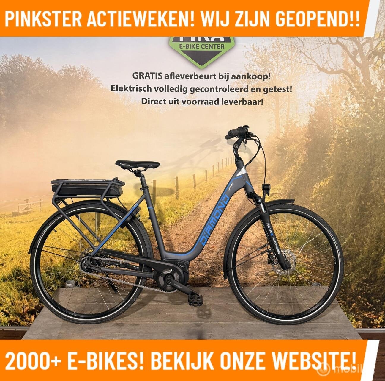Diamond Liberty Elektrische fiets met BOSCH midden motor!, 55 tot 59 cm, Nieuw, Overige merken