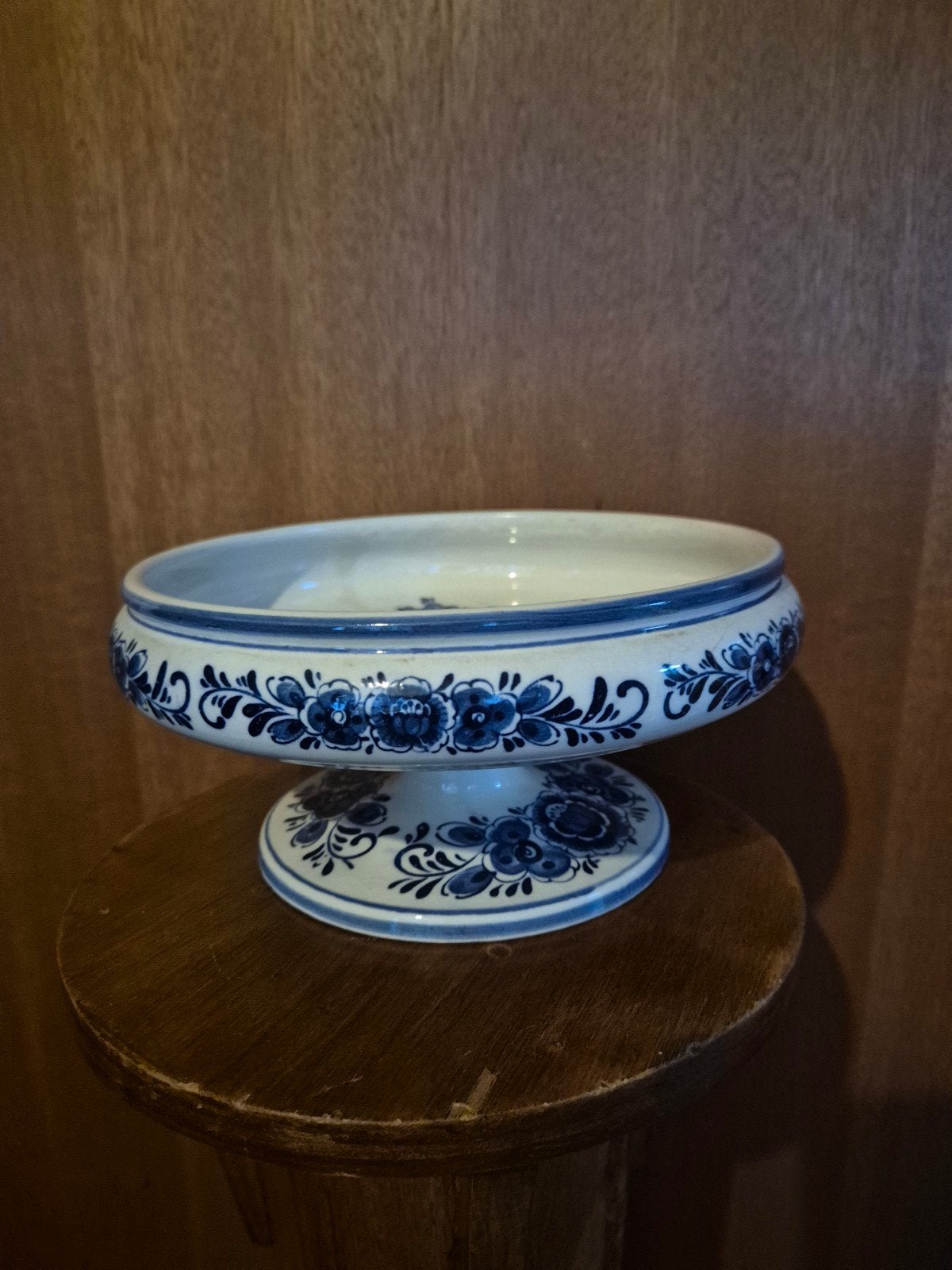 Royal Delfts Blauw Fruitschaal Hand-werk, Antiek en Kunst, Ophalen of Verzenden