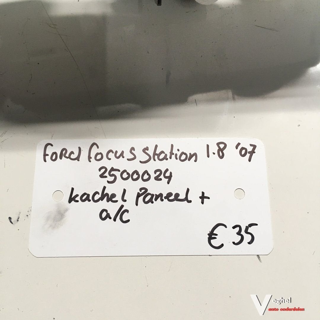 Ford Focus Station 1.8 2007 Wagennr 2500024   Kachelbedienin