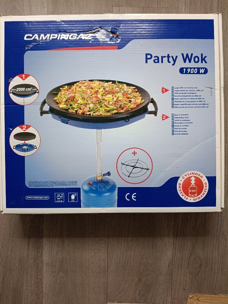 Nieuw Camping Wok/Skottelbraai / Barbecue •, Ophalen, Nieuw