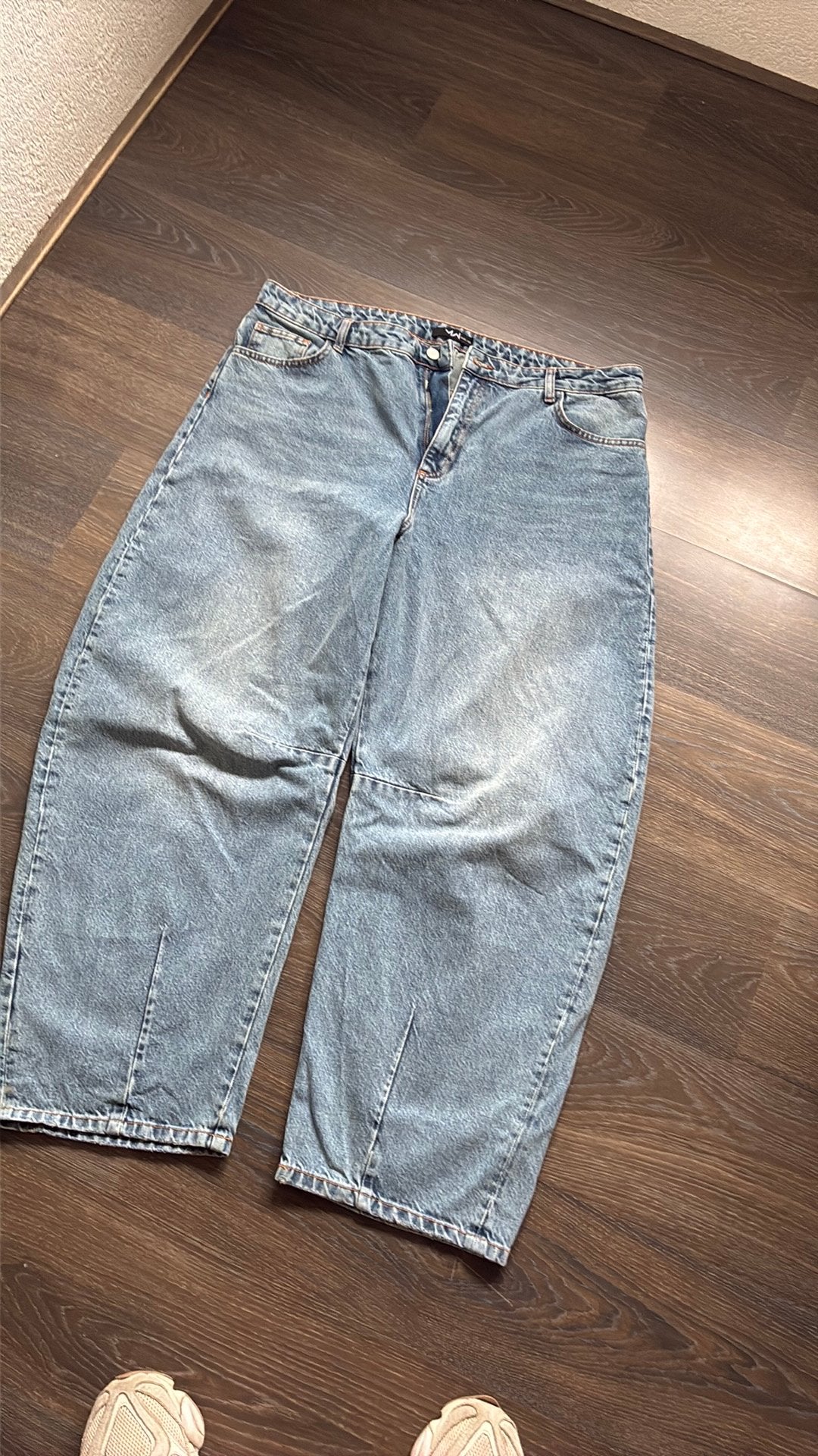 Barrel jeans van Most wanted, Ophalen of Verzenden, Zo goed als nieuw, Blauw