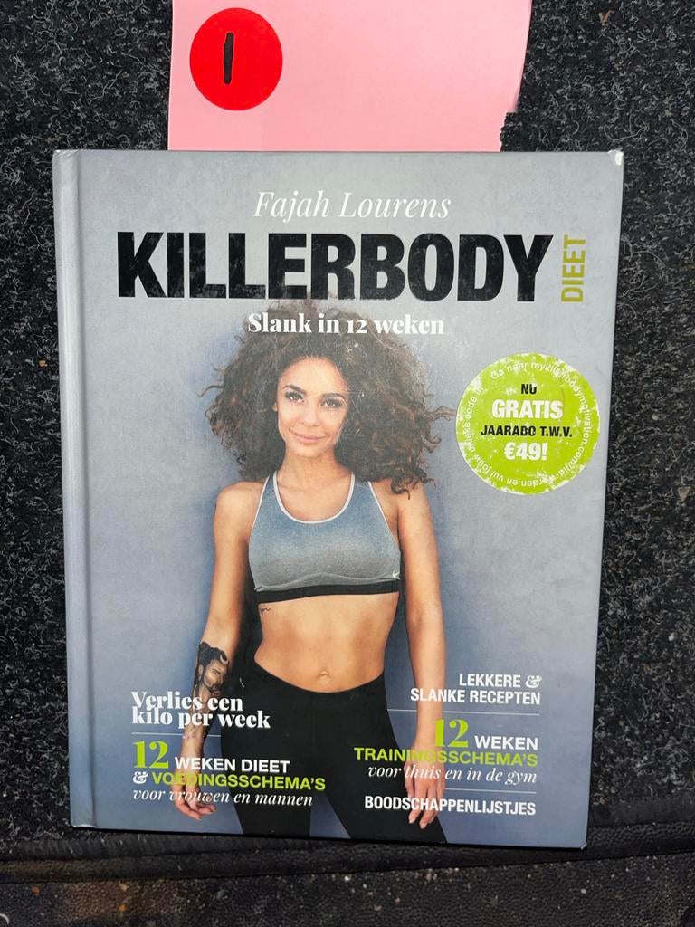 Fajah Lourens Killerbody Dieet: Slank in 12 weken, Ophalen of Verzenden, Zo goed als nieuw, Dieet en Voeding